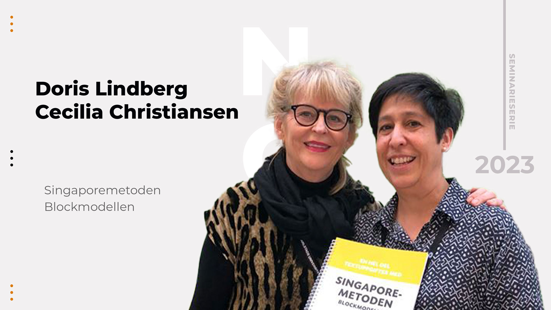 14 september 2023: Doris Lindberg & Cecilia Christiansen