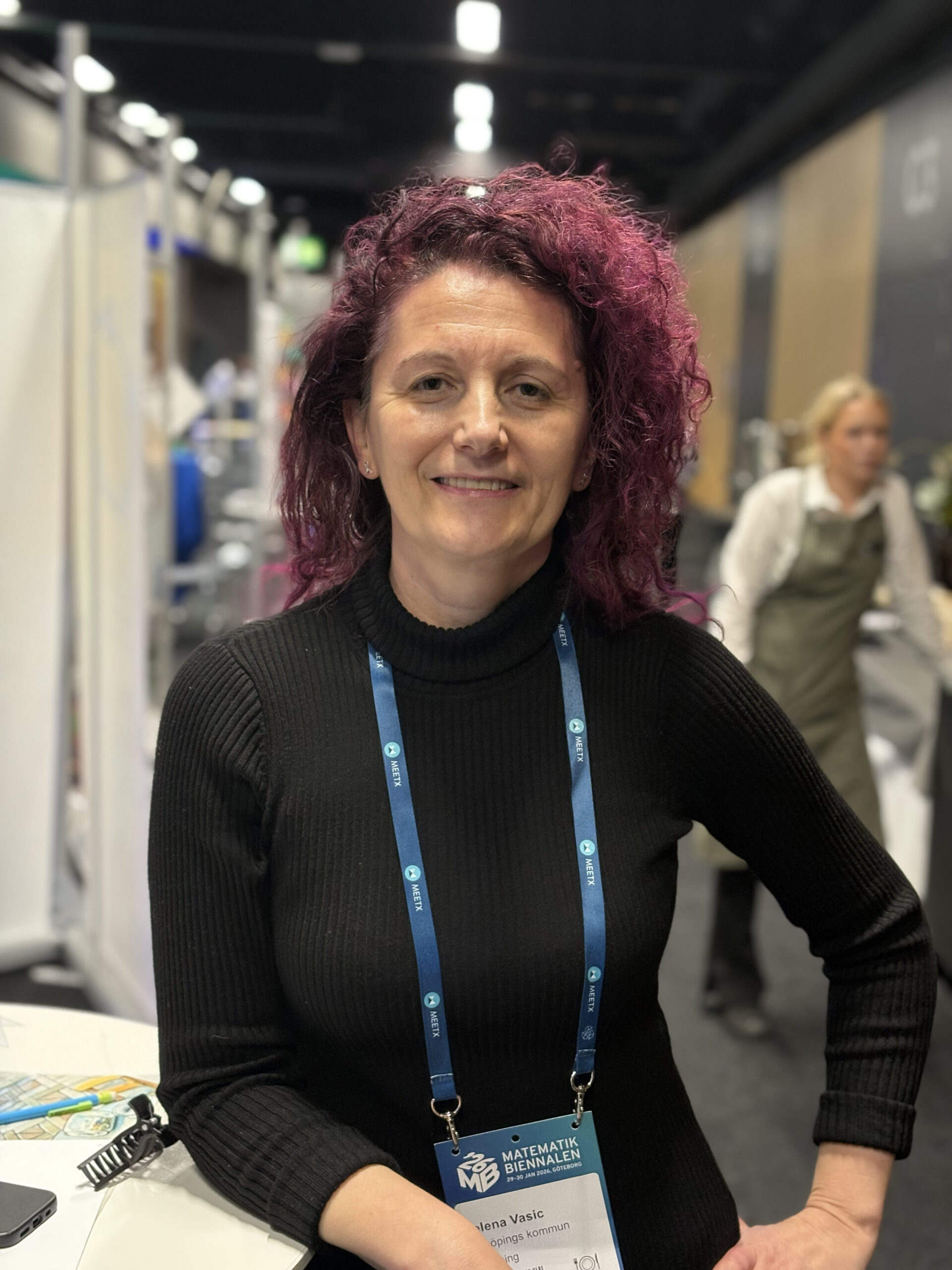 Porträtt på Jelena Vasic